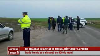 TIR INCARCAT CU AZOTAT DE AMONIU [upl. by Darrej]