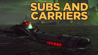 World of Warships  Subs and Carriers [upl. by Shimberg]