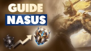 FR GUIDE NASUS S10  BUILD STACKS RUNES GAMEPLAY [upl. by Nnyrat]