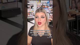 “My cashier had no personality” sephora retail customerservice karen pov skit fyp [upl. by Ennairak]