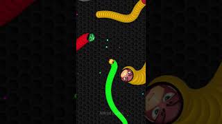 worms zone game cacing superhero 🐍 42 shorts [upl. by Aineg]