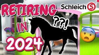 Schleich RETIRING in 2024 RARE Schleich [upl. by Ahseenak]