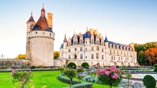 Chateau de Chenonceau in Loire Valley  France [upl. by Leelah]