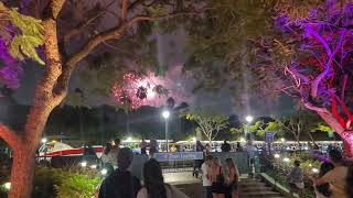 Disneyland fireworks seen from Downtown Disney Anaheim 9142024 [upl. by Allayne]