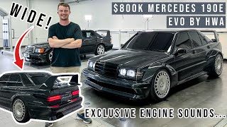 The ULTIMATE Mercedes Benz 190E EVO II by HWA Exclusive [upl. by Dis]