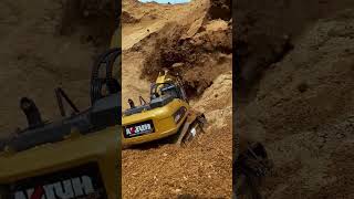 RC Toy  RC Excavator Operator During landslide natural accident shorts rcexcavator rctrucks [upl. by Ainatnas]