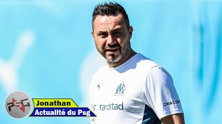 Actu PSG OM  Gros coup dur pour De Zerbi avant le PSG [upl. by Eimiaj607]