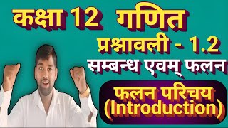 class 12th math l exercise 12 Introduction function l kaksha 12 ganit prashnawali 12 parichay [upl. by Preiser]