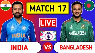 India Vs Bangladesh World Cup Live Score  Part 3 [upl. by Everett]