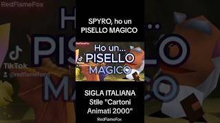 SPYRO ho un PISELLO MAGICO  SIGLA ITALIANA  Stile quotCartoni Animati 2000quot [upl. by Tonie]