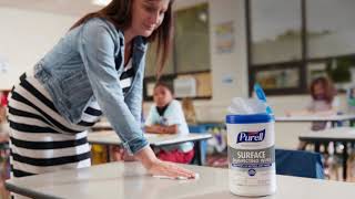 PURELL® Professional Surface Disinfecting Wipes [upl. by Gordy323]