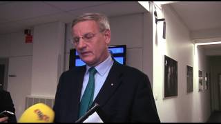 Carl Bildt om situationen i Ukraina quotEtt memento som är allvarligtquot [upl. by Enitsenrae]