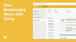 How Bookkeeping Works with Planning Center Giving [upl. by Samanthia]