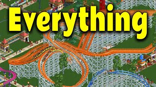 I built a theme park with EVERYTHING in RollerCoaster Tycoon 2 [upl. by Lamprey698]