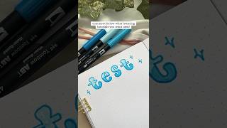 color blocking lettering tutorial from last july 🦋 comment below what tutorials you want to see [upl. by Marolda]