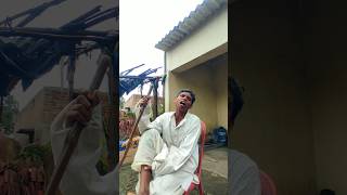 Budhi lagi to ekdom ing chala aa 😂 comedy viral santalishorts shorts lampotchampot [upl. by Anaiviv183]