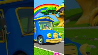 Wheels On The Bus amp Vehicles shorts nurseryrhymes kidssong youtubekids ytshorts [upl. by Gabriellia647]