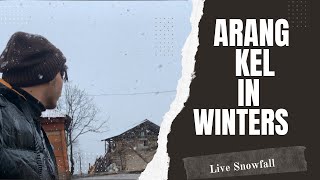 Arang Kel in Winters 🥶 Live snowfall ❄️   Hicking krty hue gir gya 🥹 mountains funny vlog [upl. by Ssepmet777]