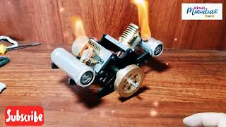 Antique Hand Started Flame Licker Engine motor shorts viral machine lifehacks [upl. by Jewel]