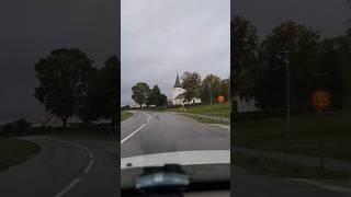 Vadstena city 😍 sweden shorts shortsfeed street car travel music 4k love speed [upl. by Yrehc174]