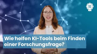 Wie helfen KITools beim Finden einer Forschungsfrage [upl. by Sidhu]