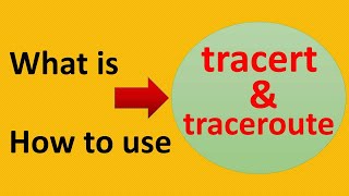 What is tracerttraceroute  Use Hindi\Urdu [upl. by Schinica]