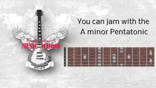 Guitar Backing Track  Jam Track  Punk Rock in Am  C [upl. by Ellehcir707]