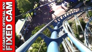 Euromir Europa Park  Roller Coaster POV On Ride Spinning Coaster Mack Rides Theme Park Germany [upl. by Flosser]