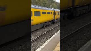 4330343251 working 1Q25 Northampton to Stoke On Trent North Colasrail class43 testtrain Hst [upl. by Enoval]