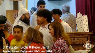 Sunday Divine Liturgy with HEMY and HGBB June 16th 2024 [upl. by Annaor]