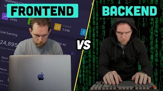 Frontend vs Backend Software Development  Which should you learn [upl. by Babcock539]