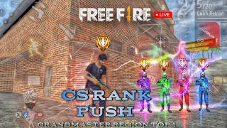 Only Apex is live  Free Fire Live Stream  Cs Rank Push [upl. by Wilkins402]