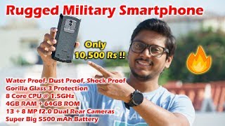 Rugged Military Smartphone  Its Waterproof Dustproof amp Shockproof [upl. by Eirollam933]