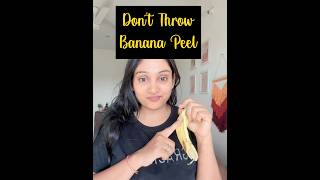 Get Glowing Skin with Banana Peel skincare skincareroutine youtubeshorts shorts [upl. by Ahcmis873]