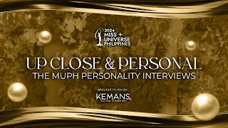 UP CLOSE amp PERSONAL INTERVIEWS Full Video  Miss Universe Philippines 2024 [upl. by Asabi]