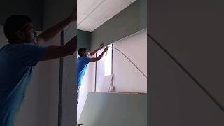 curtain pelmet MDF pesting process woodworking shortvideo [upl. by Sicnarf900]