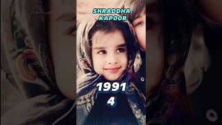 SHRADDHA KAPOOR Age Transformation 19872025  shraddhakapoor stree2 [upl. by Nahshu]