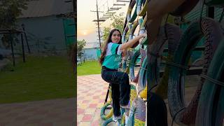 Climbing Race mein kon jeetega  🏆😎 priyalkukreja shorts ytshorts [upl. by Teilo]