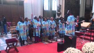 Chorale lArmée de lÉternel à NotreDame de Laeken 16 novembre 2014 [upl. by Trinia]