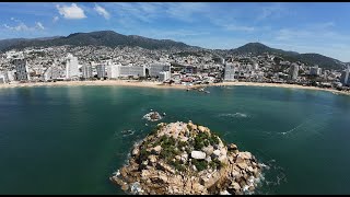 7mo vuelo drone dji avata 2 fpv playa acapulco parte 2 [upl. by Asirak]