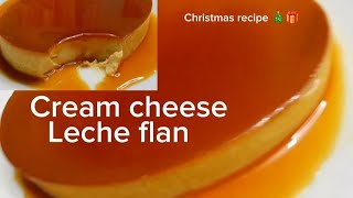 Cream cheese leche flan christmasrecipe christmasdessert lecheflanrecipe please subscribe po ❤️ [upl. by Teage]