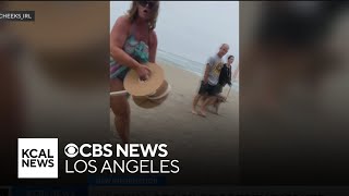 Woman at center of Laguna Beach property dispute served with citation [upl. by Iives]