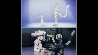 Meruem cares for komugi  hxh english dubbed [upl. by Nalat760]