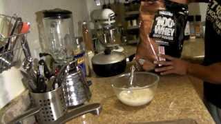 Filipino Champorado made Healthy and Easy Brown Rice and Chocolate Whey [upl. by Lerner]