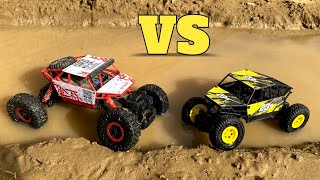 RC Rock Crawler 4wd vs 2wd  Remote Control Car  RC Car 4x4 [upl. by Nednil]