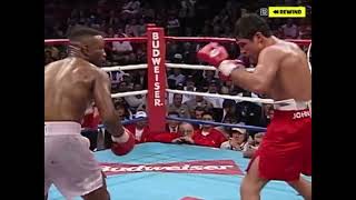 Pernell Whitakers unique style frustrates Oscar De La Hoya [upl. by Koloski]