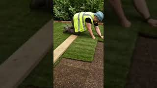 how to lay turf UK [upl. by Blanchard854]