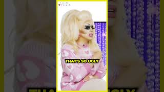 😭 Katya READ Trixies Ugly Dress Runway for Filth shorts trixieandkatya unhhhh drag [upl. by Aleahc]