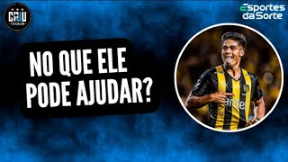 MATÍAS AREZO NO GRÊMIO l É O 9 QUE PRECISAMOS PONTOS FORTES E FRACOS l LANCES l NÚMEROS DO JOGADOR [upl. by Eisenstark]