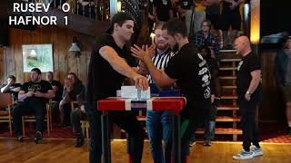 BERSERKER ARMWRESTLING  Hristan RUSEV VS Njål HAFNOR  Switching arm Supermatch [upl. by Eidualc]